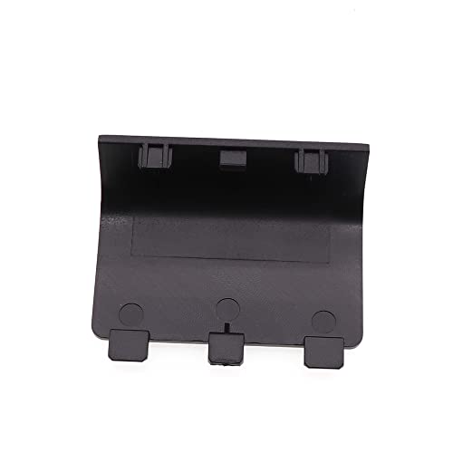 Back Battery Lid Door Pack Shell Cover Replacement Repair for Xbox Series X S Controller Protective Case (Black) - color: black
