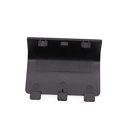 Back Battery Lid Door Pack Shell Cover Replacement Repair for Xbox Series X S Controller Protective Case (Black) - color: black