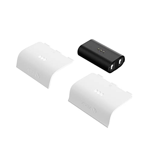 8Bitdo Battery Pack for Dual Charging Dock, Compatible with Xbox Series X|S Controller & Xbox One Controller (White) - color: White, style: Battery Pack