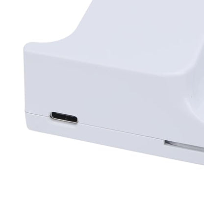 Horizontal Console Cooling Station | RGB Fan Stand with Controller Charger for Slim Disc Digital Gaming