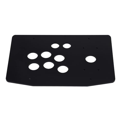 Black Acrylic Panel and Case DIY Set Kits, Black DIY Set Kits Acrylic Panel and Inclined Cases Replacement for ARCADE Game