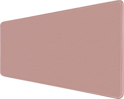 Large Mouse Pad, XXL Extended Computer Keyboard Mouse Mat with Stitched Edges, 31.5" x 15.7" Non-Slip Waterproof Rubber Base Office Big Long Gaming Mousepad for Work, Game, Office, Home, Pink - color: Pink