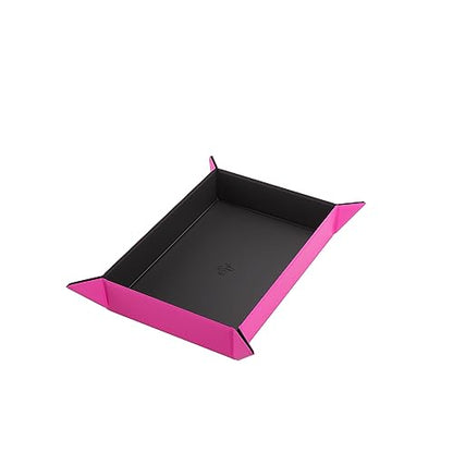 Magnetic Dice Tray Rectangular Black/Pink - color: Black/Pink