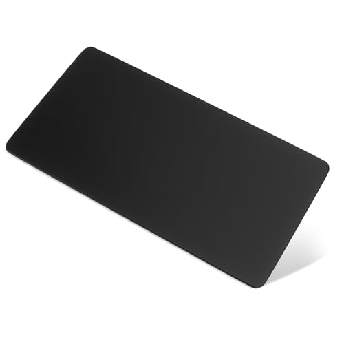 XXL Glass Gaming Mouse Pad 38.5" × 16.5", Tempered Matte Glass Surface, Smooth Glide Precision Tracking, Anti-Slip Silicone Base, Large Desk Mat for Gaming, Office & Creative Work, Black - color: Black, size: 38.5" x16.5"