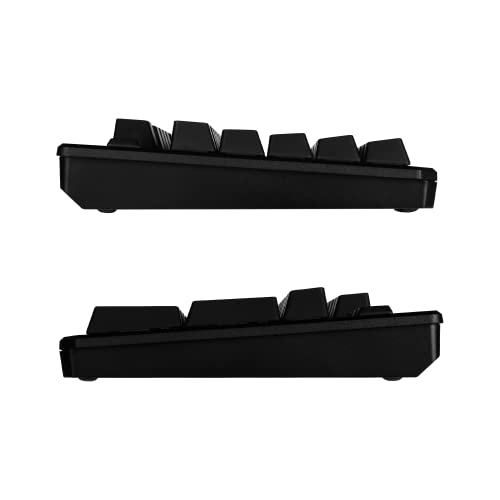 EVGA Z12 RGB Gaming Keyboard, RGB Backlit LED, 5 Programmable Macro Keys, Dedicated Media Keys, Water Resistant, 834-W0-12US-KR, Black