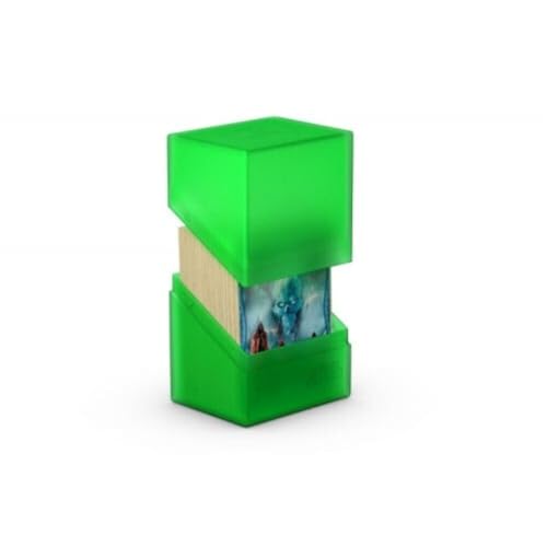 Ultimate Guard Boulder 80+ Classic, Deck Case for 80 Double-Sleeved TCG Cards, Emerald, Secure & Durable Storage for Trading Card Games, Soft-Touch Finish - color: Emerald, size: 80+