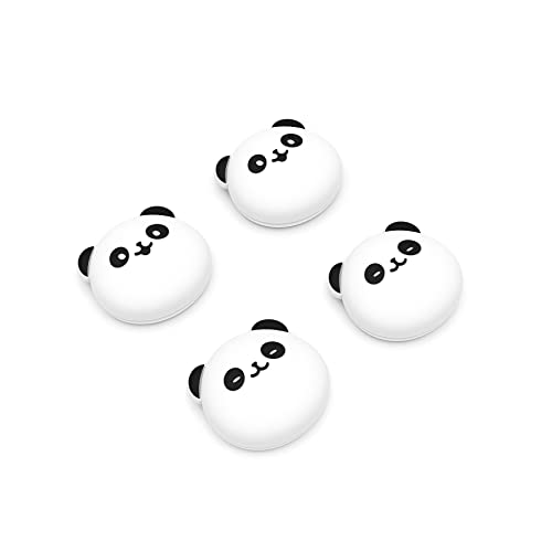 PlayVital Cute Thumb Grip Caps for ps5, Edge, ps4 Controller, Silicone Analog Stick Cover for Xbox Series X/S, Elite Series 2 Controller, Thumbstick Caps for Switch 2 Pro Controller - Chubby Panda - color: Chubby Panda
