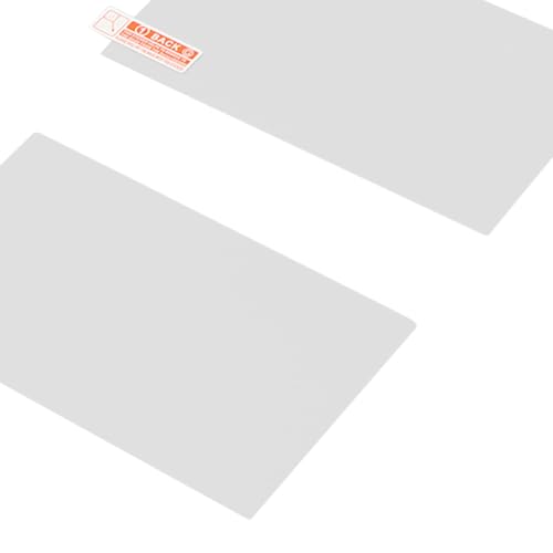 Handheld Gaming Screen Protector Tempered Glass 2 Pack HD Clear Front Back Film 9H Scratch Guard Fingerprint Resistance for 2000 Series Console Players Travel Use