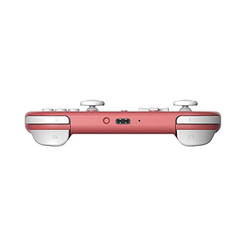 8BitDo Lite 2 Bluetooth Gamepad for Switch, Switch Lite, Android and Raspberry Pi (Pink) - color: Pink