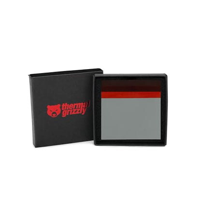 Thermal Grizzly - PhaseSheet PTM (50x40mm) - 위상 변화 소재가 있는 고성능 열 패드 | 내구성, 전기 전도성 없음 | CPU, GPU 및 전자 냉각용 | 위상 변화 패드, 그레이, 50×40×0.2mm, 45°C 이상에서 액화, -75°C ~ +150°C 작동 범위, 전기 전도성 아님