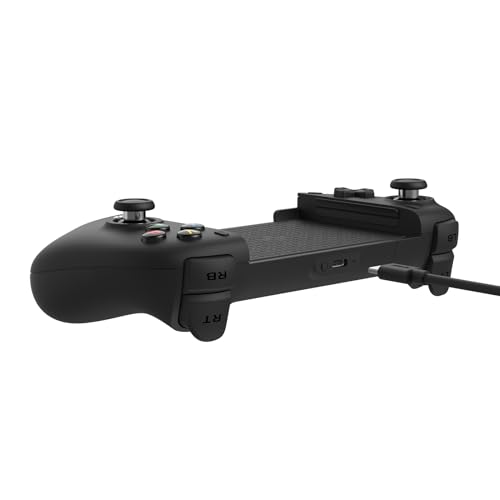 8Bitdo Ultimate Mobile Gaming Controller for iPhone, Apple, Android & Xbox Cloud Gaming, Bluetooth Gamepad with Hall Effect Joysticks, 2 Pro Back Buttons, Officially Licensed (Black) - color: Black