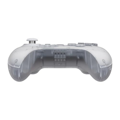 8Bitdo 64 Bluetooth Controller for Analogue 3D, Glacier | Switch/Switch 2, Windows and Android Support, Wired USB, D-Input/S-Input Modes, Hall Effect Joystick, Vibration - color: Glacier
