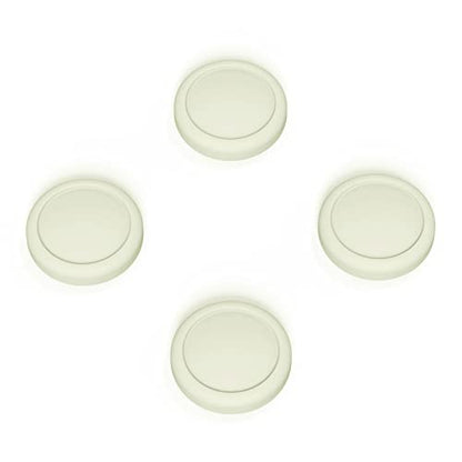 eXtremeRate PlayVital Switch Joystick Caps, Switch Lite Thumbstick Caps, Silicone Analog Cover for OLED Joycon Thumb Grips - Antique Yellow - color: Antique Yellow