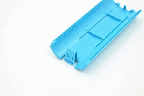 Battery Back Cover Case Door Sell Lid for Wii Remote Controller Replacement (Blue) - color: Blue