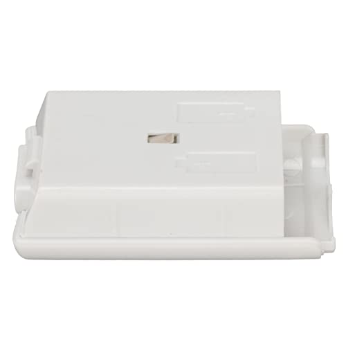 CHICIRIS 360 Wireless Controller Battery Cover Durable Replacement Shell Case for Game Enthusiasts for 360 ABS (White) - color: White