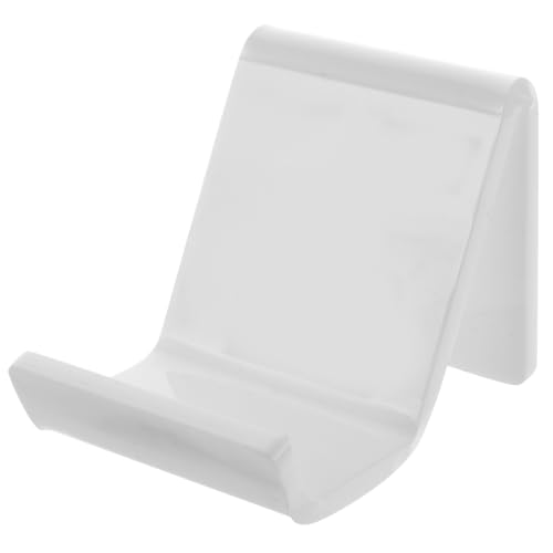 1Pc Acrylic Game Controller Holder Rack Wall Mount Remote Holder Controller Stand White Plastic 3.14 X 2.36 X 2.36 in