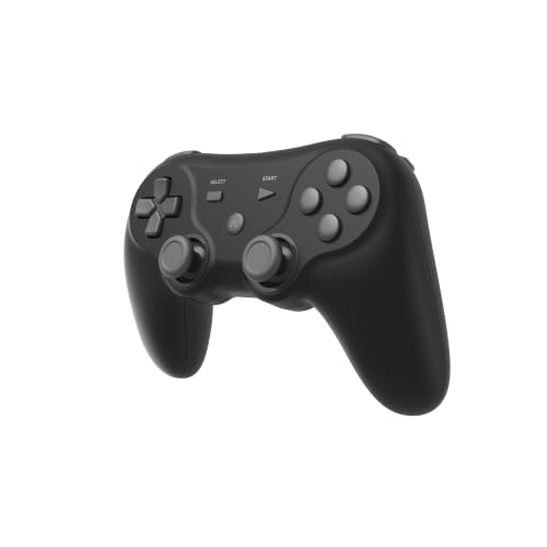 Retro Fighters Defender Pro Wireless Controller for PS1, PS2, PS3, Switch, & PC | 2.4GHz & Bluetooth (Charcoal Black) - color: Charcoal Black