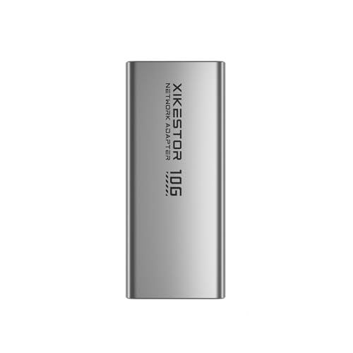 USB C to Ethernet Adapter Plug and Play 10Gb RJ45 Network Card | (Thunderbolt 5/4/3 USB4 Compatible) Aluminum Cooling Case, Fanless Silent, Realtek RTL8159, ~9.7Gb on Windows, ~6Gb on macOS - color: USB C to 10Gb RJ45