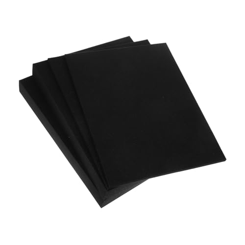 KALLORY 4pcs Pick Apart Foam Inserts for Shipping and Board Game Storage Foam Tool Box Inserts with Reliable Protection for Fragile Items and Tools Black