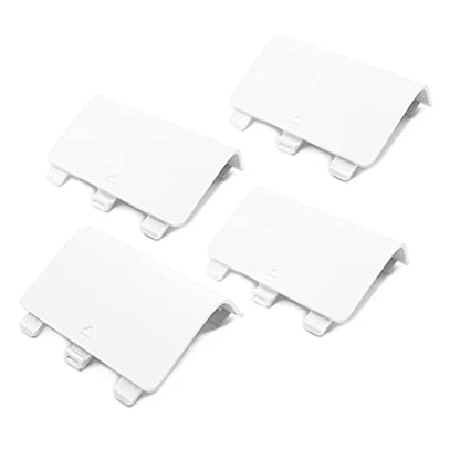 KELIFANG Replacement Battery Cover Door Compatible with Xbox Series X/S Controller, Battery Back Shell Repair Part (White) - color: White