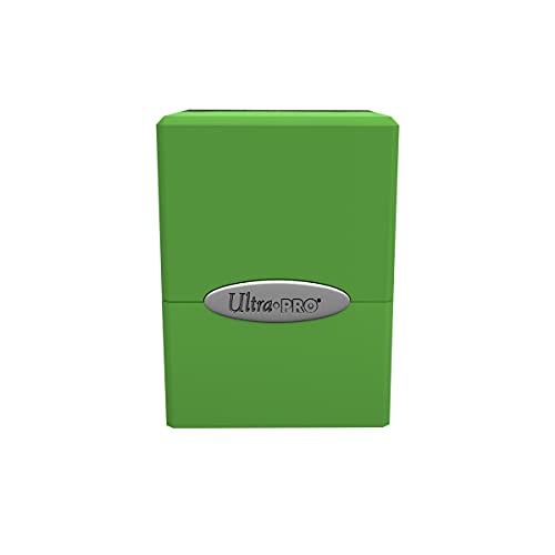 Ultra Pro - Satin Cube Deck Box - Lime Green - color: Lime Green