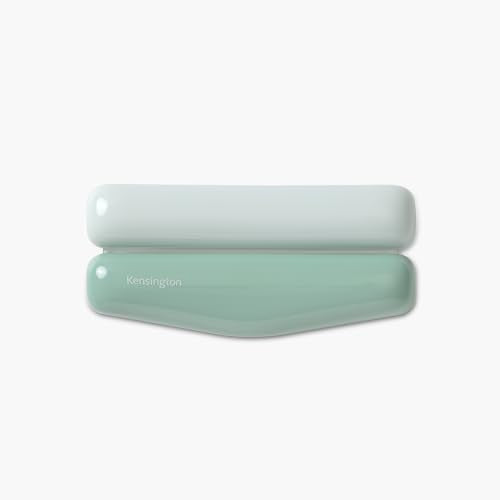 Kensington Duo Gel Mountain Mouse Wrist Rest Support Cushion for Mice & Trackballs, Ergonomic Mouse Wrist Support for Pain Relief, Comfortable Non-Skid Gel, Green 6.69" x 3.09" x 0.76" K62827WW - color: Green, style: Mountain Mouse Wrist Rest