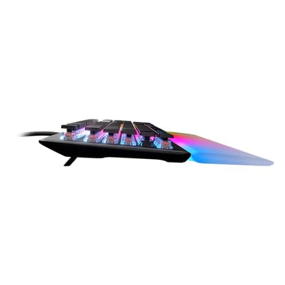 Turtle Beach Vulcan II Max Optical-Mechanical RGB Gaming Keyboard | Customizable RGB Keys & Palm Rest, Smart Keys, Titan II Linear Switches, Anodized Aluminum Top Plate, Media Controls, Black - color: Black