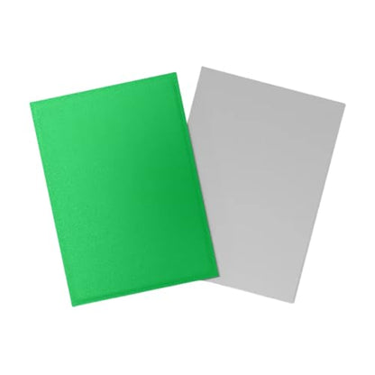 Dragon Shield | Matte Dual Standard Size Card Sleeves | 100ct - Smooth & Tough Premium TCG Sleeves - Compatible with Pokemon, One Piece, and Magic: The Gathering | Apple Green & Silver - color: Apple Green & Silver