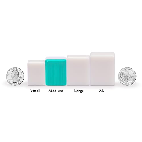 Yellow Mountain Imports “Bleau Opal” Chinese Mahjong Set with 146 Tiles and Blue Vinyl Case - for Chinese Style Gameplay Only [天體蛋白石中國麻將] | Experience Chinese Mahjong with this 146-tile set, engraved with a teal bamboo motif and authentic Chinese characte