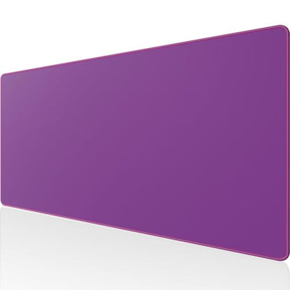 KTRIO Large Gaming Mouse Pad, Desk Mat, 31.5 x 15.7 in, Violet Purple, XXL | Smooth Micro-Weave Surface, Artistic Pattern Design, Non-Slip Rubber Base, Durable Stitched Edges, Office & Home Use - color: Violet Purple, size: 31.5l X 15.7w Inches