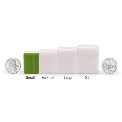Yellow Mountain Imports Chinese Mahjong Set – Rouge Oasis – 146 Small Tiles for Chinese-Style Play [竹林綠洲」中國麻將]