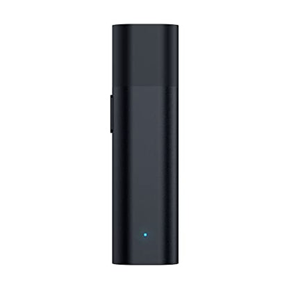 Razer Seiren BT: Bluetooth Microphone for Mobile Streaming (Android, iPhone/iOS) - Clip-On Design - Wireless Lavalier Lapel Omnidirectional Mic - 2 Wind Socks - 3.5MM Port - Great for Vlogging, Black