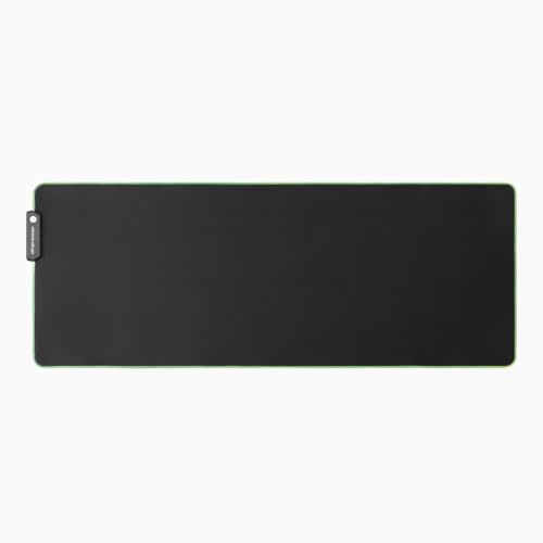 Desky LED Gaming Mouse Pad - Extended RGB Mouse Mat with 10 Lighting