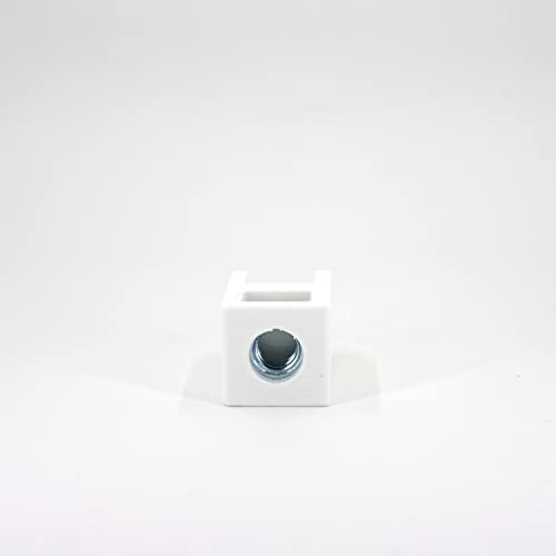 Microphone Mount for QuadCast, Mic Arm Adapter, Boom Arm Adapter, Replacement Part, Durable and Strong (White) - color: White