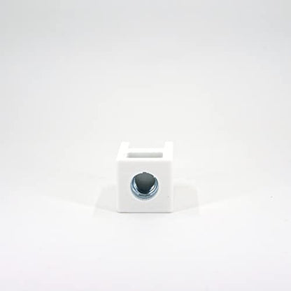 Microphone Mount for QuadCast, Mic Arm Adapter, Boom Arm Adapter, Replacement Part, Durable and Strong (White) - color: White