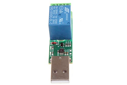 HID Drive-Free USB Computer Control Switch Relay Module USB Smart Switch Control Plug and Play (1-Channel USB) - size: 1-Channel USB
