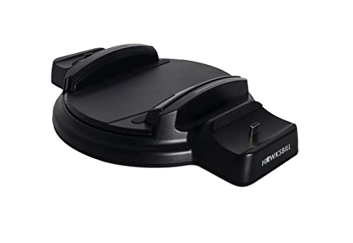 Hawksbill PS5 2 in 1 Console stand and Dual charging station, DualSense, Fast Charging for Playstation 5 Controllers