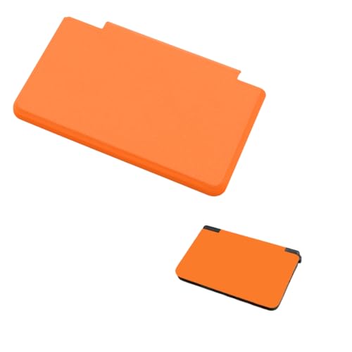 Protective Cover Replacement for Retroid Pocket Flip 2, Anti-Scratch Shockproof Protective Housing Hard Shell Case Ergonomic Custom Top Cover for Retroid Pocket Flip 2 Gaming Console (Orange) - color: Orange