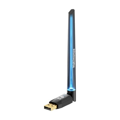 Long Range Bluetooth 5.4 Adapter for PC, USB Bluetooth Dongle Enhanced Antenna for Laptop Desktop Computer Windows 11 10 8.1 7, Linux, Pair with Headphones Speaker Mice Keyboard Controller - style: Latest BT5.4-150M Long Range-BT09