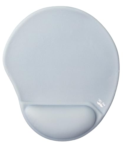 Mr. Pen- Ergonomic Mouse Pad with Wrist Rest | Light Gray Breathable Fabric with Memory Foam Cushion, Non-Slip Rubber Base, Gel Mouse Pad with Wrist Support - color: Light Gray