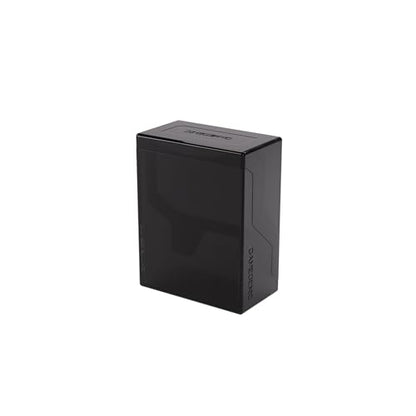 Gamegenic Bastion 50+ XL Deck Box - Compact, Secure, and Perfectly Organized for Your Trading Cards! Safely Protects 50+ Double-Sleeved Cards, Black Color, Made - color: Black