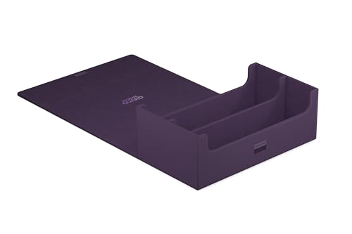Ultimate Guard Arkhive 800+, Deck Case for 800 Double-Sleeved TCG Cards, Purple, Compatible with Boulders, Magnetic Closure & Microfiber Inner Lining - color: Purple, size: 800+