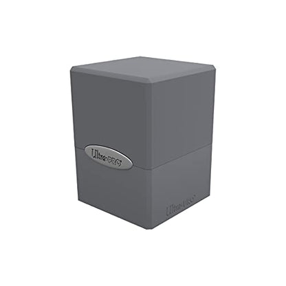 Ultra Pro - Satin Cube Deck Box - Smoke Grey (15595) - color: Smoke Grey