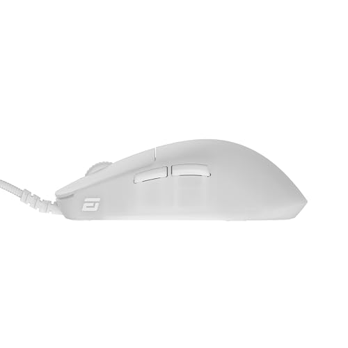 ENDGAME GEAR OP1 RGB Gaming Mouse - Precision Sensor, Kailh GX Switches, White Frost, RGB Lighting, White Frost | Lightweight RGB gaming mouse, optical sensor, Kailh GX switches, claw grip for FPS PC gaming - color: White Frost, style: OP1 RGB