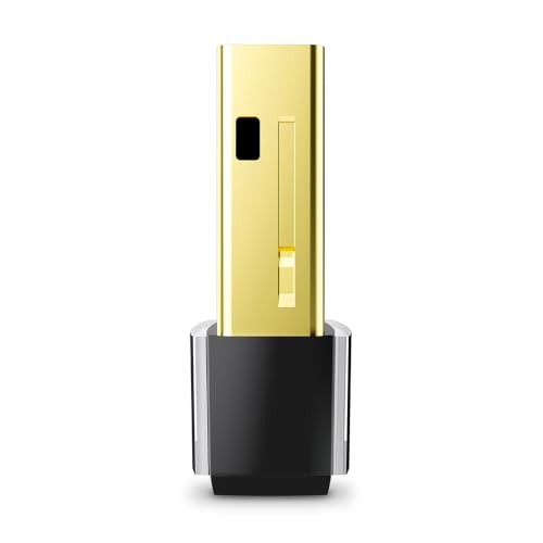 TP-Link Nano AC600 USB WiFi Adapter(Archer T2U Nano)- 2.4G/5G Dual Band Wireless Network Transceiver for PC Desktop, Travel Size, Supports Windows (11,10, 8.1, 8, 7, XP/Mac OS X 10.9-10.14) - style: AC600 WiFi