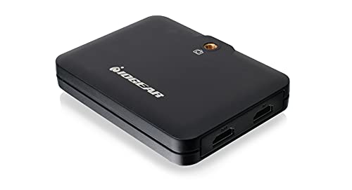 IOGEAR Upstream Mobile Capture Adapter 4K Input, 1080p Capture, Mobile Capture,USB-C and A Host Support Video Output, 1/4" Mounting Screw, UVC Support,OBS & Camerafi Support, PD Passthrough (GUV302P) - style: UpStream Mobile