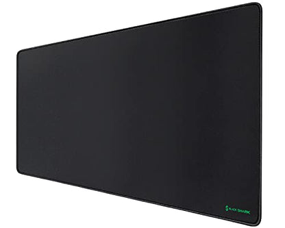 Black Shark Gaming Mouse Pad Desk Mat (35.4" × 15.8" × 0.15") Thick Extended Mousepad Non-Slip Spill-Resistant Mousepad with Special-Textured Surface, Anti-Fray Stitched Edges Desk Pad Manta P3 - size: Black(35.4" × 15.75")