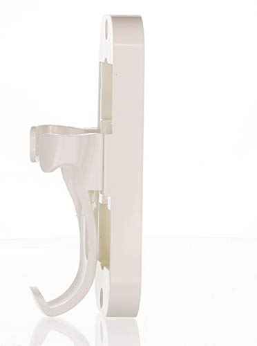 Anderic Wall Mount Bracket for Hunter 99122, 99123, RAN003, K047402 and Other Same Style Handheld Remote Control transmitters - 99122WM - White