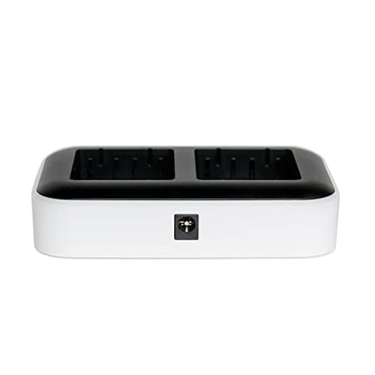 Arlo Dual Charging Station Certified Accessory - Charge up to Two Batteries, Works Rechargeable Batteries (VMA5400) XL Rechargeable Batteries (VMA5420) Only - VMA5400C