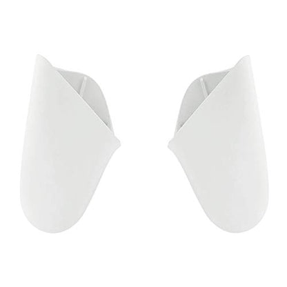 eXtremeRate White Replacement Handle Grips for Nintendo Switch Pro Controller, DIY Custom Hand Grip Shell for Nintendo Switch Pro - Controller NOT Included - color: White